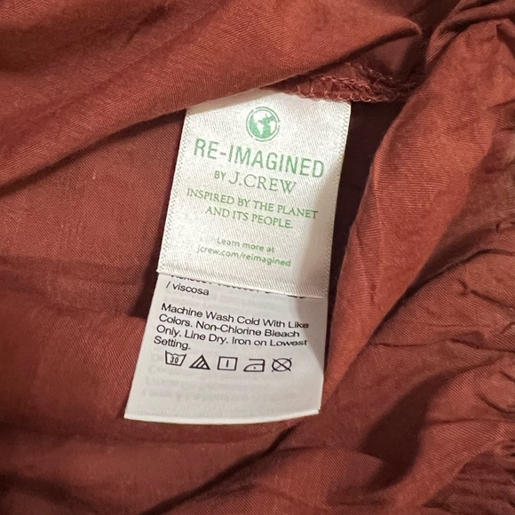 NWT J. Crew Tassel Tie-Front Crop Top - Picture 11 of 12